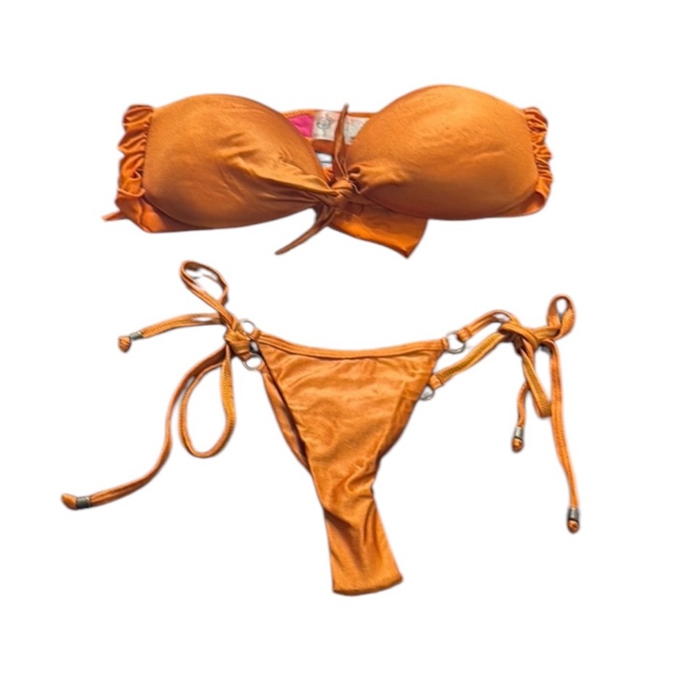 Salty Mermaid Orange Bikini Set